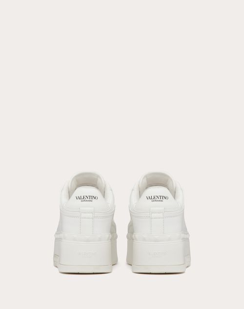 Valentino ZAPATILLA DEPORTIVA FREEDOTS XL DE CUERO DE BECERRO Último día