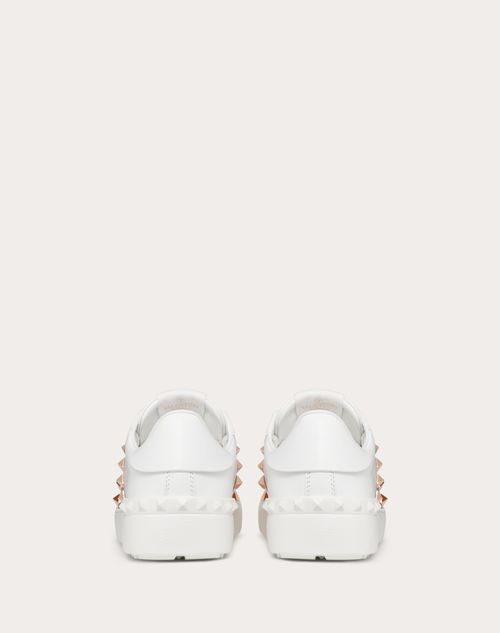 Valentino SNEAKERS ROCKSTUD UNTITLED DE PIEL DE BECERRO CON BANDA METALIZADA Superdescuento