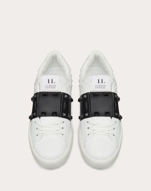 Valentino SNEAKERS ROCKSTUD UNTITLED DE PIEL DE BECERRO CON TACHUELAS EN EL MISMO TONO Grandes descuentos