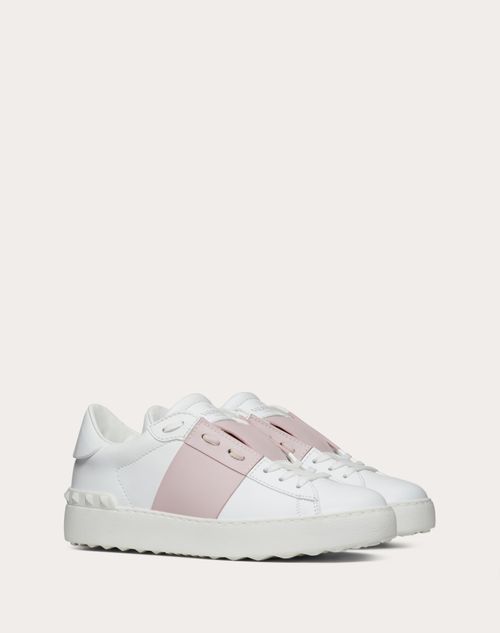 Valentino SNEAKERS OPEN DE PIEL DE BECERRO Liquidación