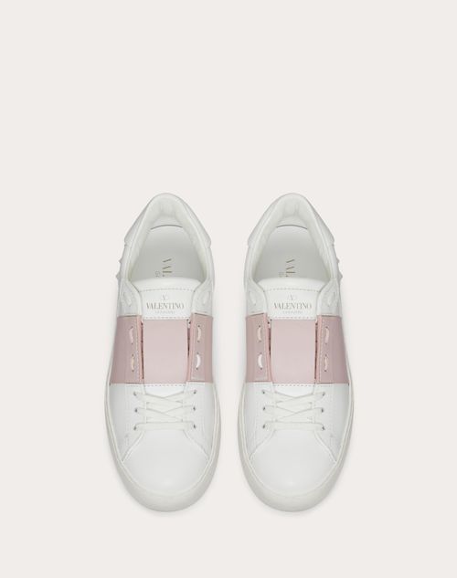 Valentino SNEAKERS OPEN DE PIEL DE BECERRO Liquidación