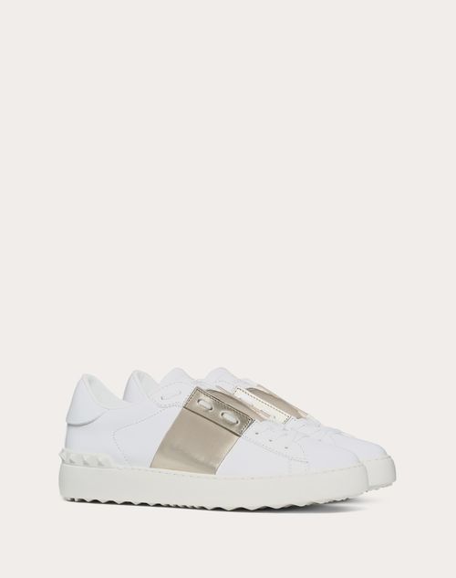 Valentino SNEAKERS OPEN CON BANDA METALIZADA Envío internacional gratuito