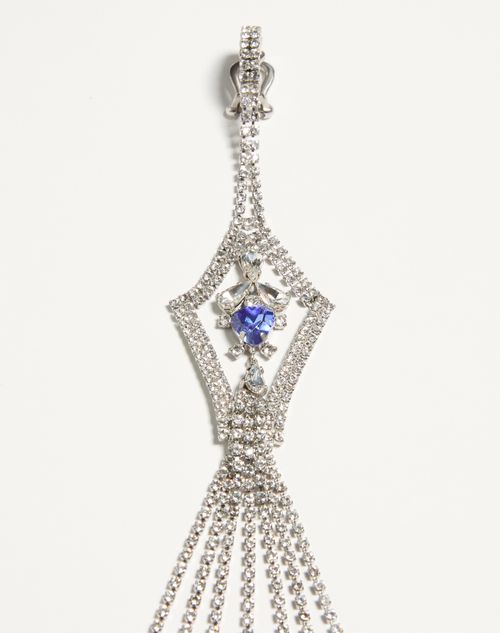 Valentino ARETES RÊVE RADIEUX DE METAL Y CRISTAL Oferta especial de fábrica