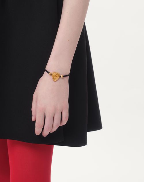 Valentino PULSERA VALENTINO GARAVANI FIL PERDU DE ALGODÓN ENCERADO Promoción trimestral
