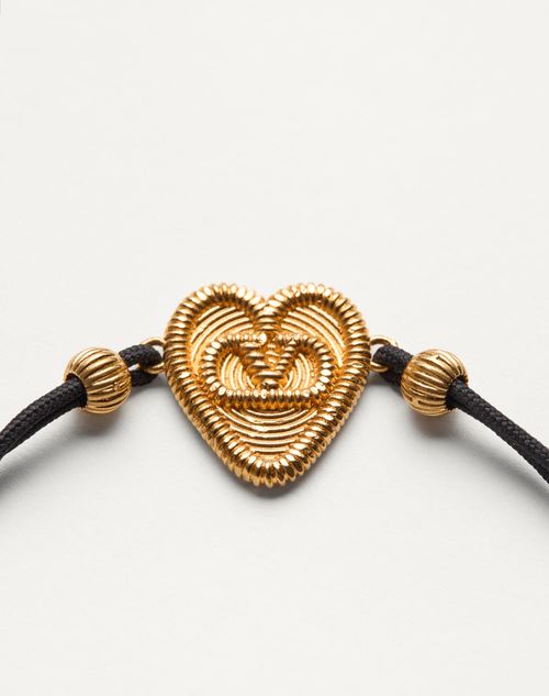 Valentino PULSERA VALENTINO GARAVANI FIL PERDU DE ALGODÓN ENCERADO Promoción trimestral