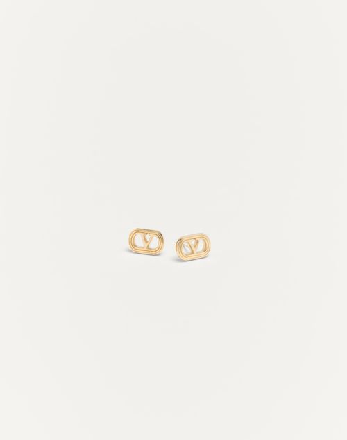 Valentino ARETES OVALETTE DE METAL Superdescuento