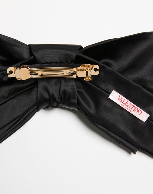 Valentino PINZA PARA EL CABELLO VLOGO SIGNATURE DE SATÉN Ofertas de temporada