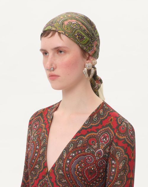 Valentino CHALINA DE CACHEMIRA DE SEDA Venta caliente