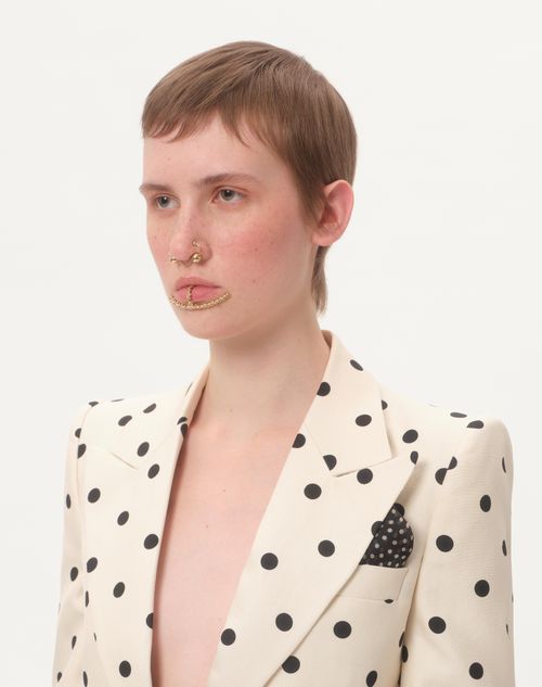 Valentino PAÑUELO DE BOLSILLO CHEZ VALENTINO DE SEDA En oferta