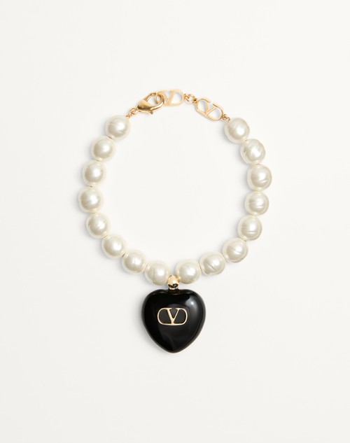 Valentino PULSERA COEUR ROYAL DE METAL ESMALTE Y CUENTAS COMPRAR AHORA