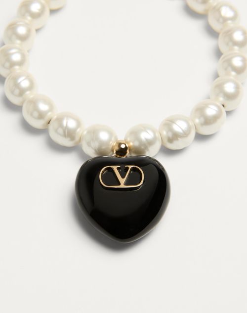 Valentino PULSERA COEUR ROYAL DE METAL ESMALTE Y CUENTAS COMPRAR AHORA