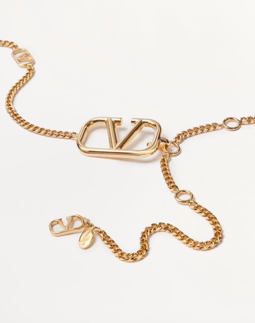 Valentino CINTURÓN DE CADENA CON EL VLOGO SIGNATURE Precios de Black Friday