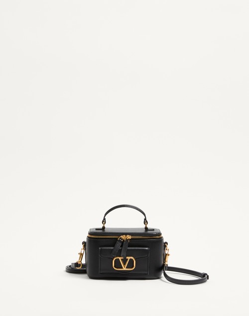 Valentino MINIBOLSO DE MANO LOCÒ DE CUERO DE BECERRO