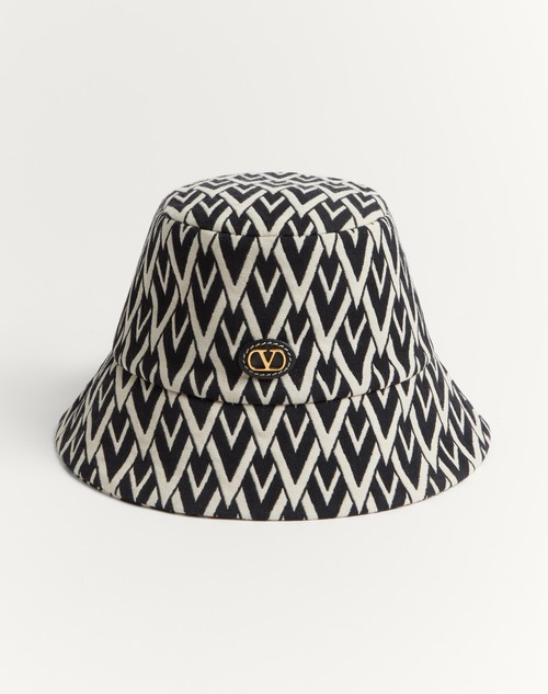 Valentino SOMBRERO DE PESCADOR TOUTE LA V DE LANA