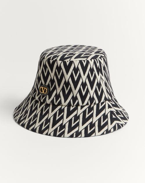 Valentino SOMBRERO DE PESCADOR TOUTE LA V DE LANA Última moda