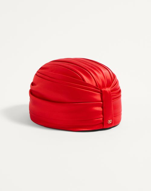 Valentino TURBANTE DE SEDA RÍGIDO Rebajas de fin de temporada