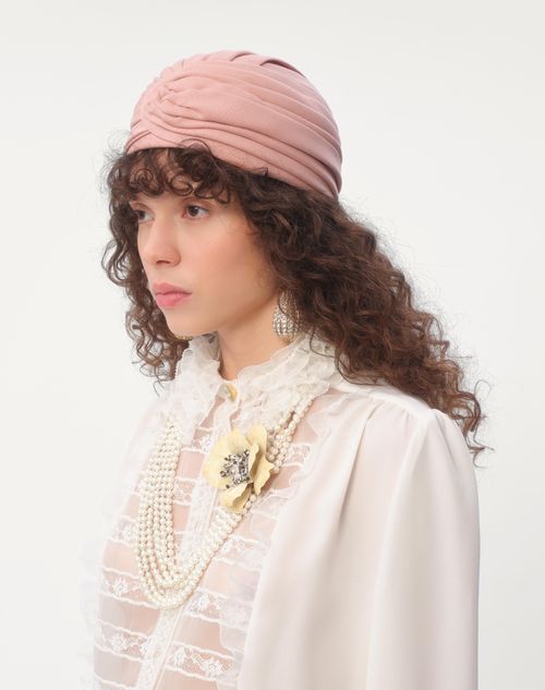 Valentino TURBANTE DE LANA RÍGIDA Precio ultrabajo