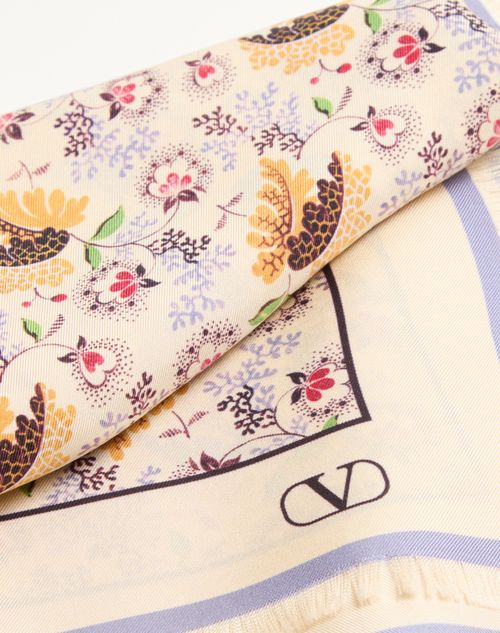 Valentino CHALINA DE SEDA PAPIER FLORAL Liquidación