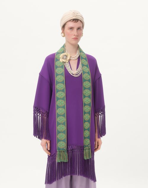 Valentino BUFANDA ANTIBES DE ALGODÓN Y FIBRA METALIZADA Rebajas top