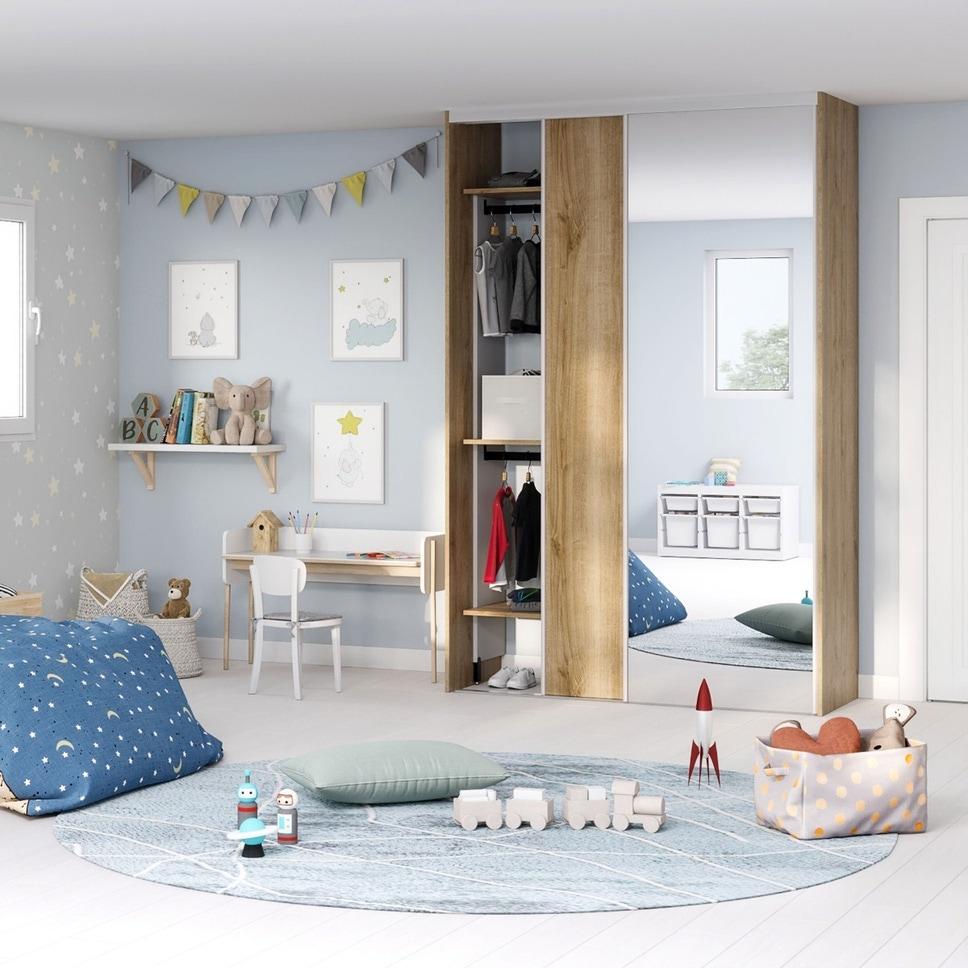Mimub Soluciones de almacenamiento para los dormitorios infantiles Solo queda un día