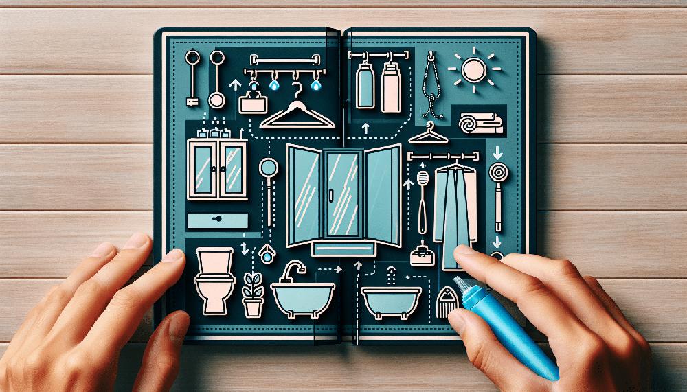 Mimub Soluciones Efectivas para Colgar Accesorios en Puertas y Mamparas de Ducha