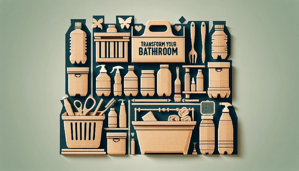 Mimub Transforma Tu Cuarto de Baño: Almacenamiento Ecológico con Botellas Recicladas