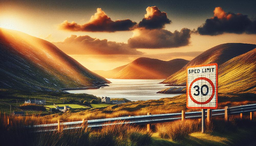 Mimub Irlanda Disminuye el Límite de Velocidad en Carreteras