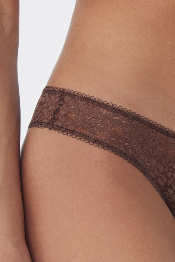 Tezenis Braguita Brasileña de Encaje Reciclado Envío internacional gratuito