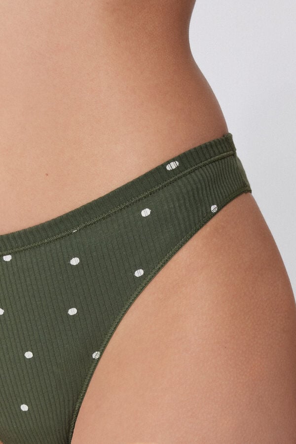 Tezenis Braguita Brasileña Algodón Comfy Rib Tienda