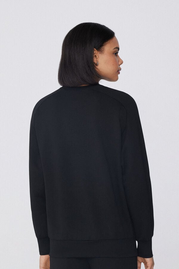 Tezenis Sudadera de Viscosa Suave con Cuello Redondo Ahorra y exporta