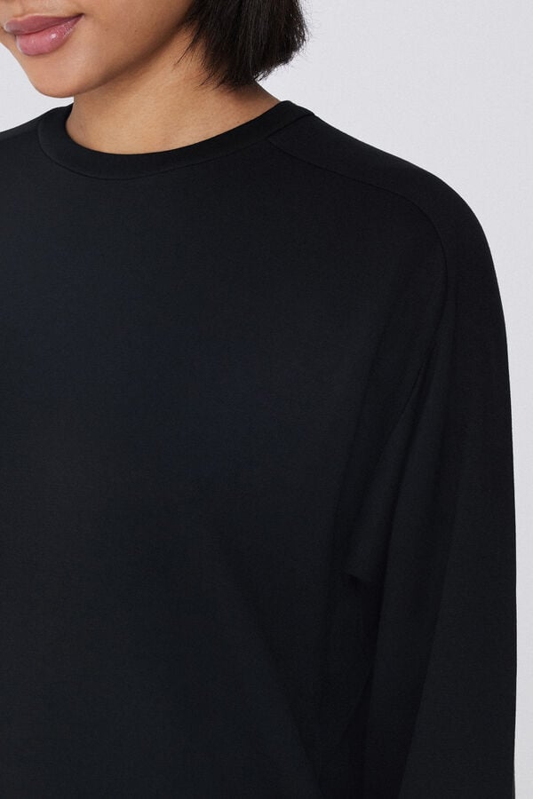 Tezenis Sudadera de Viscosa Suave con Cuello Redondo Ahorra y exporta