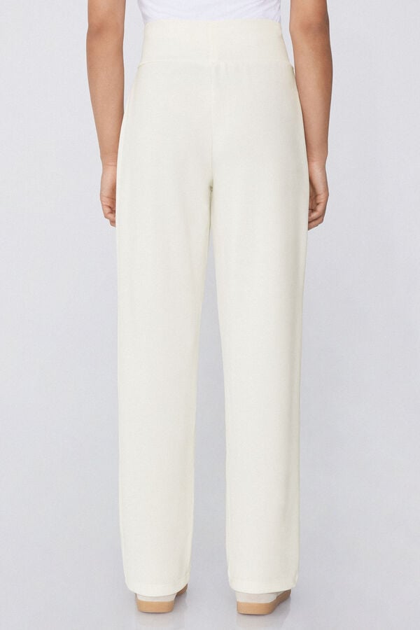 Tezenis Pantalones Largos Palazzo de Viscosa Suave Libre de impuestos