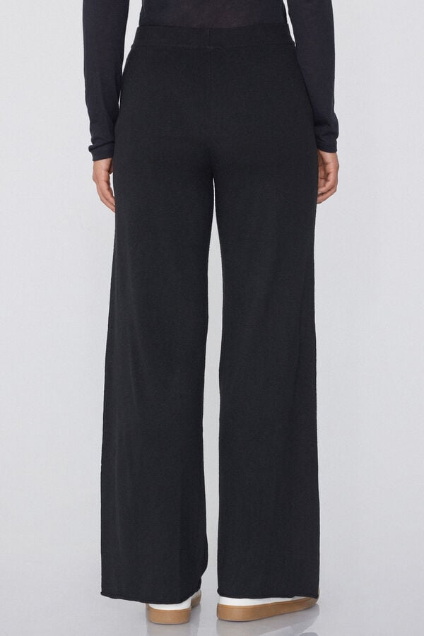 Tezenis Pantalón Palazzo Grueso con Lana Grandes descuentos