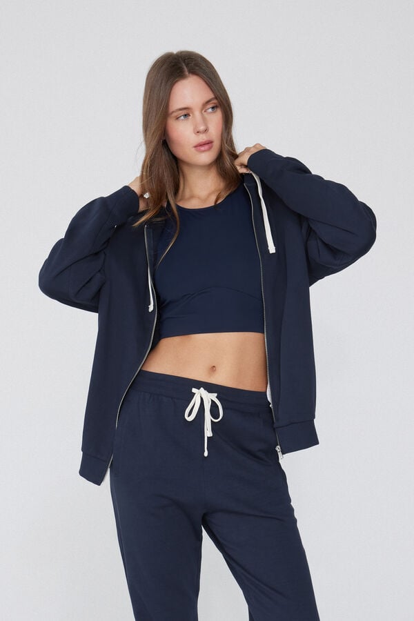 Tezenis Sudadera Gruesa Cremallera y Capucha Mejor oferta
