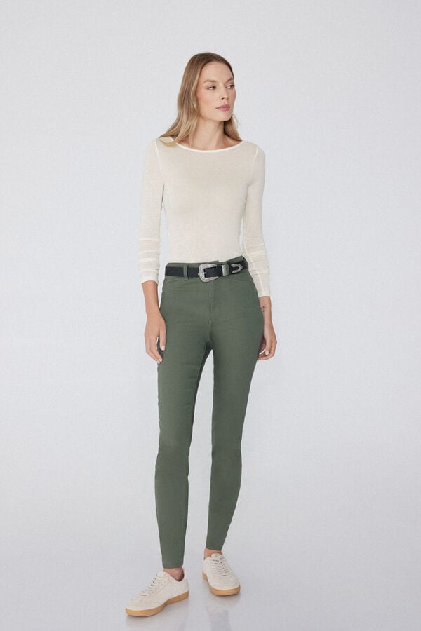 Tezenis Jeggings de Talle Alto con Efecto Push-Up Oferta especial