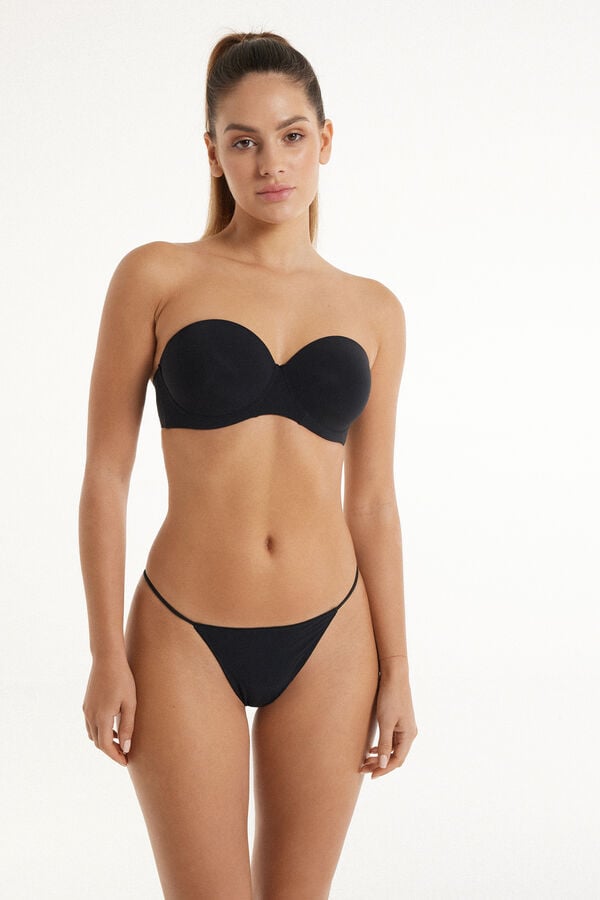 Tezenis Sujetador Bandeau con Relleno Ligero de Microfibra Reciclada Full Coverage Último día