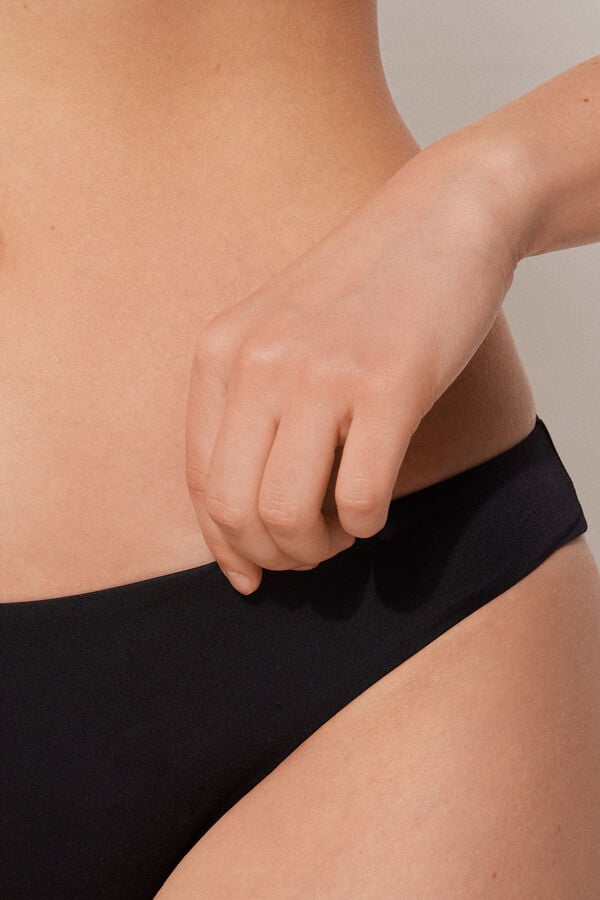 Tezenis Braguita Brasileña de Bikini Reciclada de Color Liso Tienda de fábrica