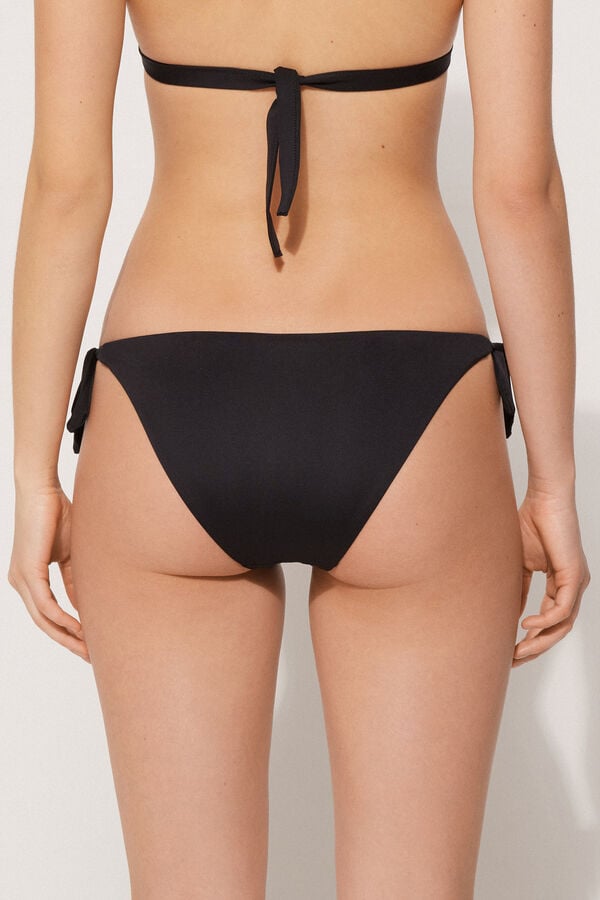 Tezenis Braguita de Bikini Reciclada de Color Liso con Lazos Oferta exclusiva
