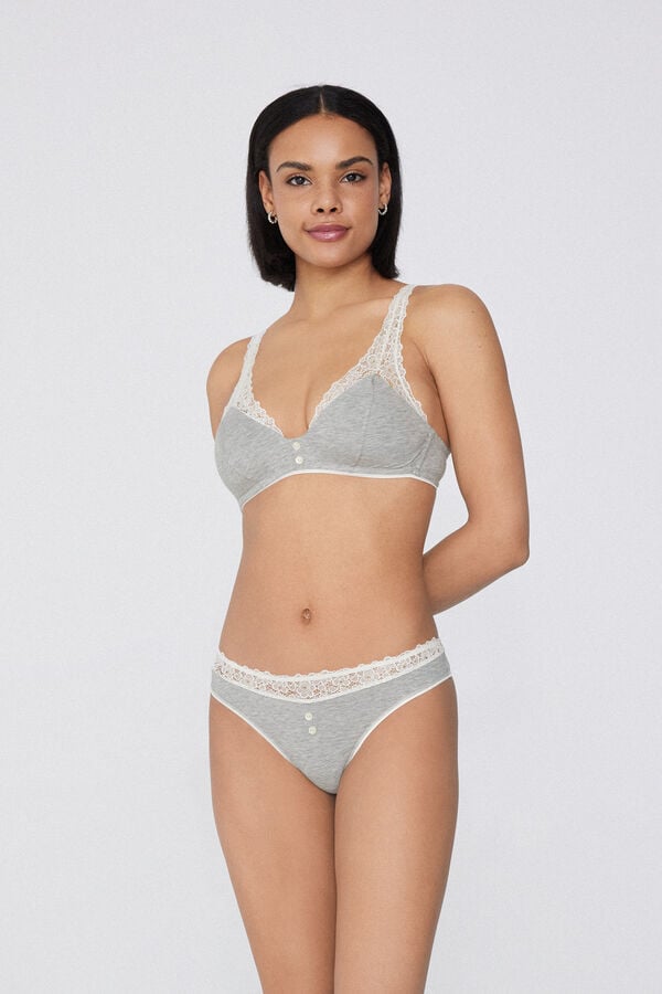 Tezenis Sujetador de Triángulo Havana con un Poco de Relleno Delicate Touch Venta caliente