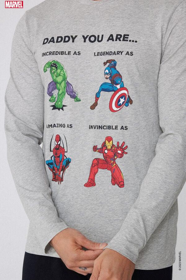 Tezenis Pijama Largo de Algodón con Estampado Integral Avengers COMPRAR AHORA