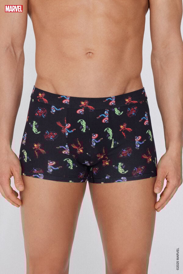 Tezenis Bóxer de Algodón con Estampado Integral Avengers