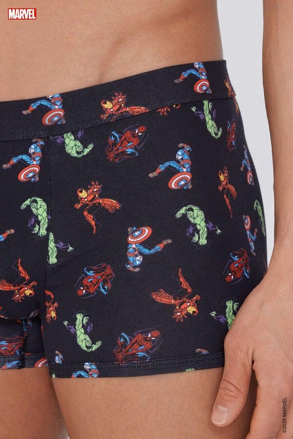 Tezenis Bóxer de Algodón con Estampado Integral Avengers Promoción por tiempo limitado