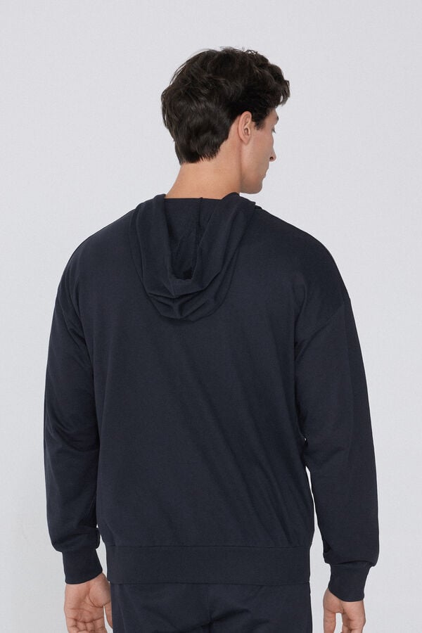 Tezenis Sudadera de Manga Larga con Cremallera y Capucha Ahorra y exporta