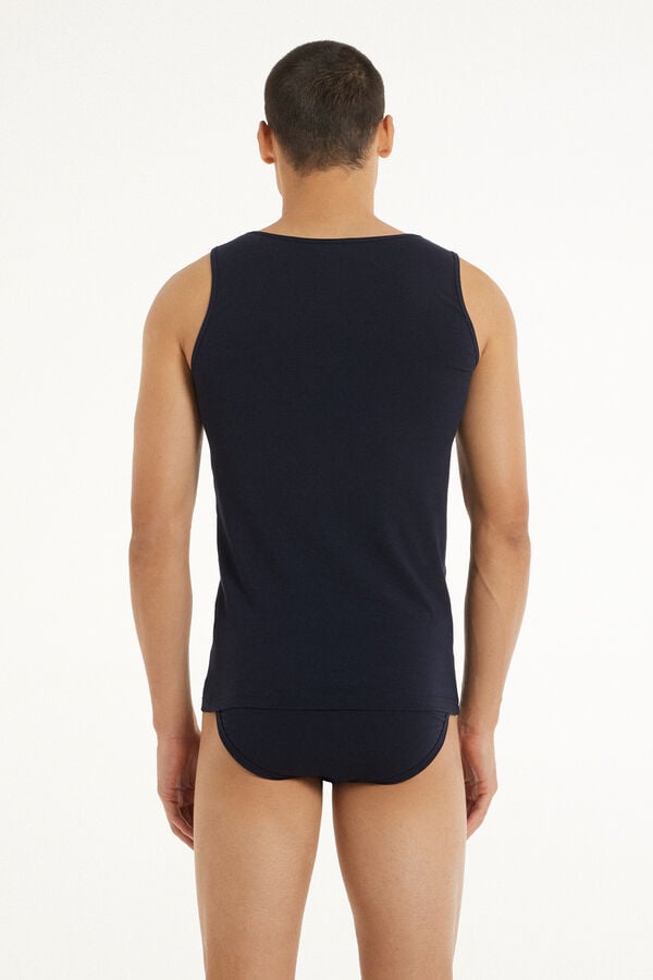Tezenis Camiseta de Tirantes Anchos de Algodón Elástico En oferta