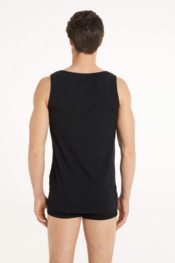 Tezenis Camiseta de Tirantes Anchos de Algodón Elástico Descuentos del mes