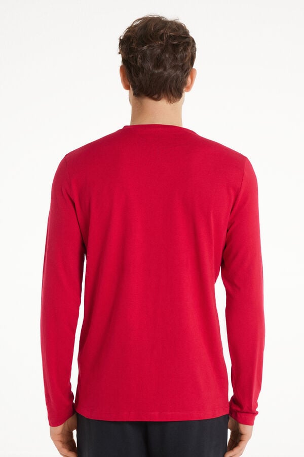 Tezenis Camiseta 100% algodón manga larga y cuello redondo hombre Oferta exclusiva