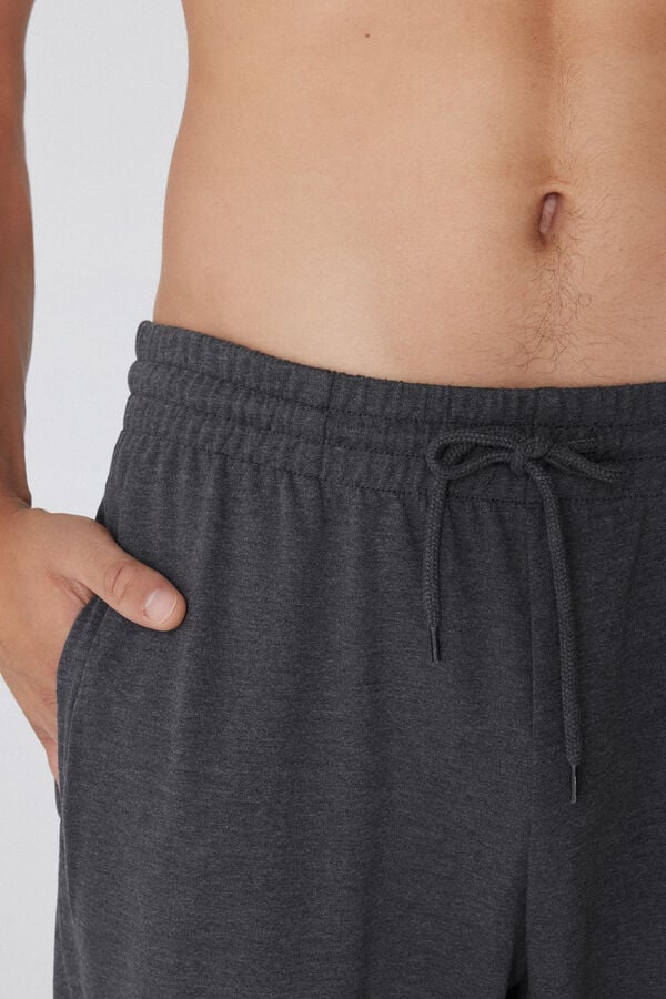 Tezenis Pantalones Largos de Felpa con Bolsillos Grandes ahorros