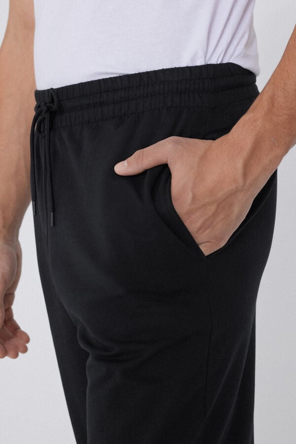 Tezenis Pantalones Largos de Felpa con Bolsillos Rebajas de fin de temporada