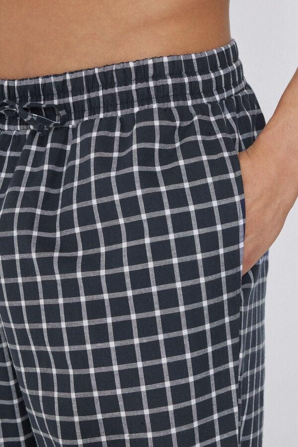 Tezenis Pantalón Largo de Tela de Algodón con Bolsillos Descuento