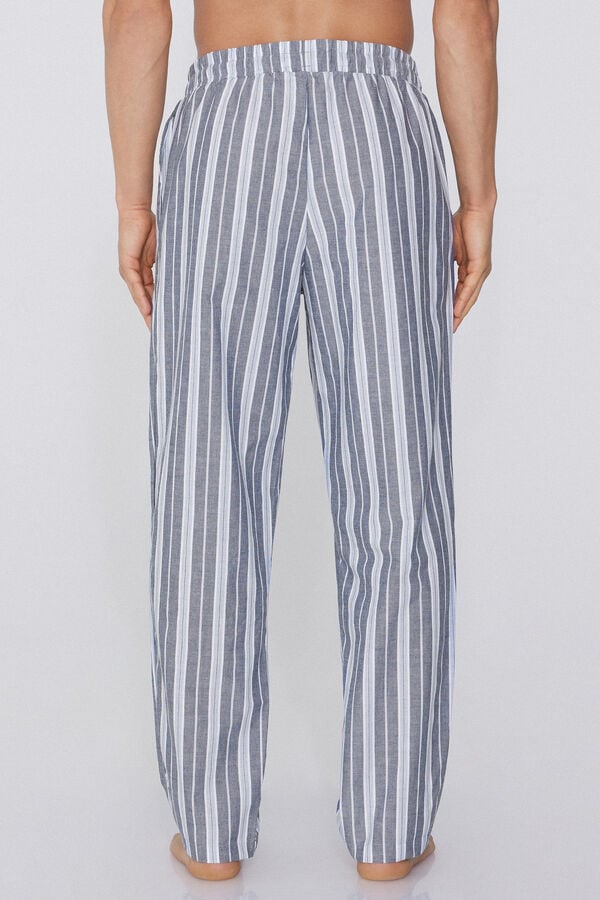 Tezenis Pantalón Largo de Tela de Algodón con Bolsillos Tienda